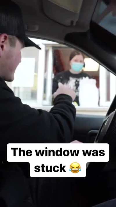Window got stuck