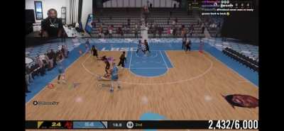 Unc getting cooked on 2k 😭😭