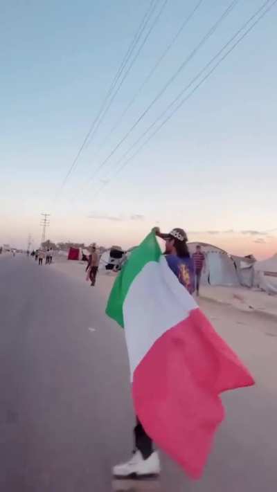 @wissamgaza on Instagram: "To our friends in Italy and to all the amazing people around the world who have stood with us your solidarity gives us strength, hope, and faith in humanity. Thank you for always standing by our side."