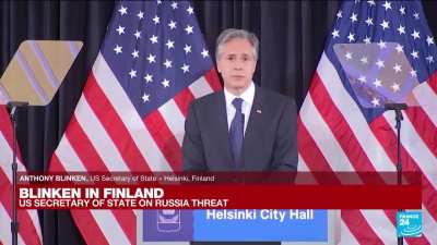 Today in Finland, Anthony Blinken actually said it out loud: "russia is the second strongest army in Ukraine"