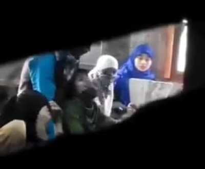 Maulana in madrassa touching girls inappropriately..