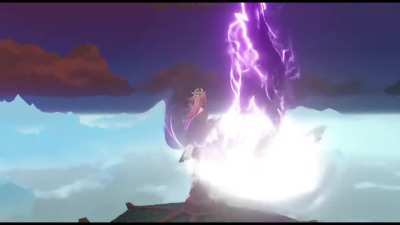 Yae Miko&rsquo;s burst animation in slow motion
