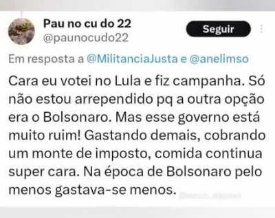 Depois de muita press&atilde;o do Presidengue eis as p&eacute;rolas dos petistas 