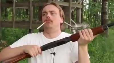 "I got 57 more rounds in this 4 round magazine"