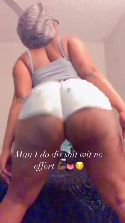 No effort