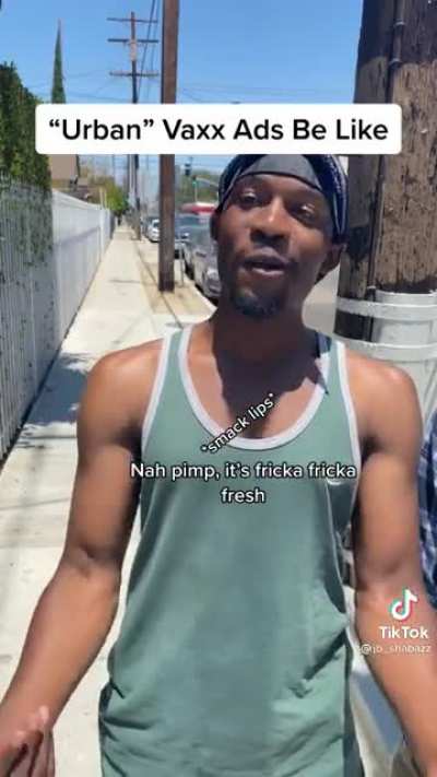 "Urban" vaxx ads