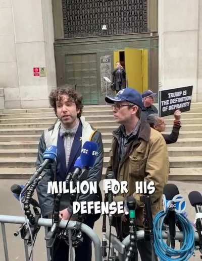 Holding a Press Conference as Trump’s lawyers