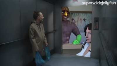 Forgot to Crosspost here, here&rsquo;s my first Xavier meme of Thom Yorke stumbling across Xavier.