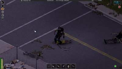 I'm f*cking crazy bastard or I just looking for death. Maybe both. I thought I would die or get bitten, but eh.