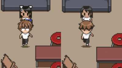 Updating skins for the game "Escape from the Room with my Kouhai".