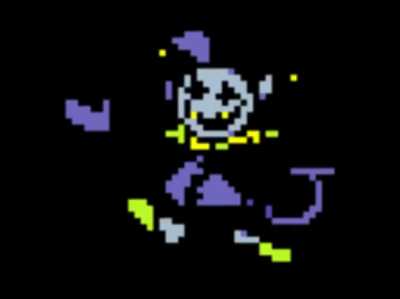 So I tried to download a gif of Jevil and this happened. I call it "The World V I B R A T I N G"