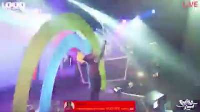 Trippie Redd performing Weeeeee in Rolling Loud Live Show