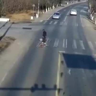 This man should go buy a lottery ticket after this.