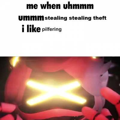 N is stealing