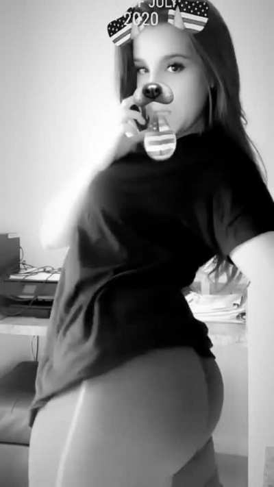 Black and white