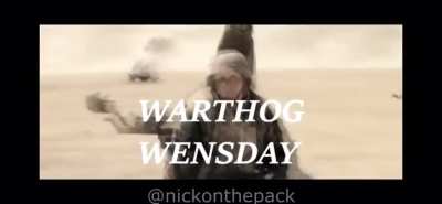 It’s Warthog Wednesday!! Brrrrrrrt!!!