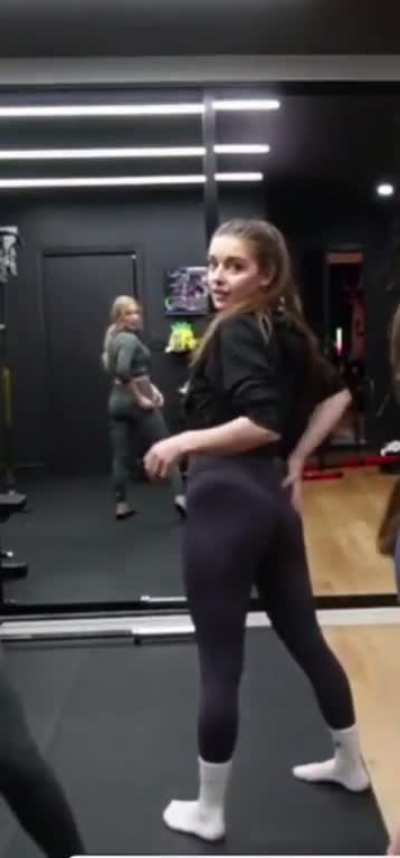 Feeling herself