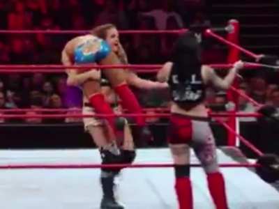 Sarah carrying sasha
