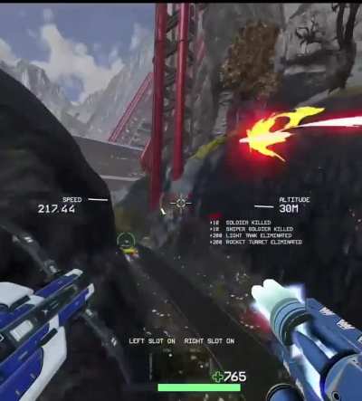 Having a rip around a new map in my Fpv drone shooter