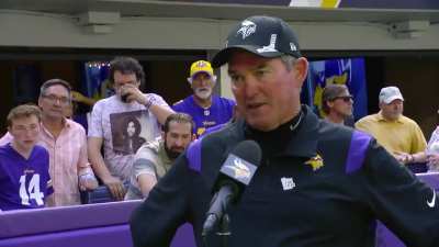 [Highlight] Mike Zimmer: "... So other than that it's been great"