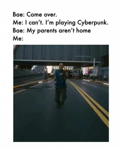 When cyberbae sends the text