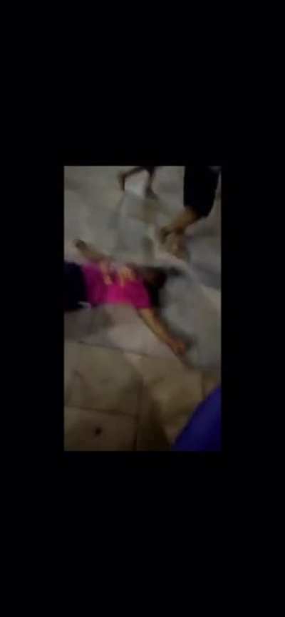 Brazilian thugs cheap shot knockout on civilian / www.hoodsite.com