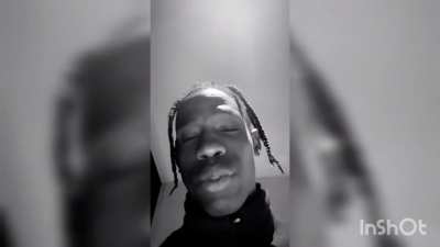 Travis ma srake😳😳🤮
