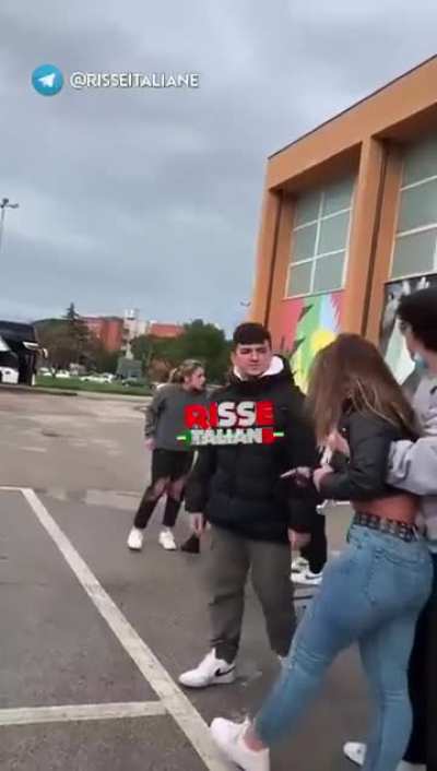 Her fat ass got whooped 