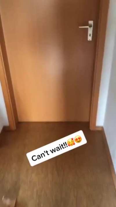 He can't wait to meet his GF