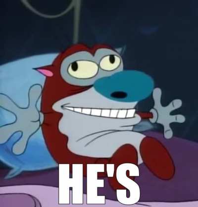 He&rsquo;s