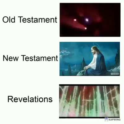 Bible be like:
