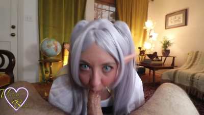 Frieren POV blowjob (Violett Belle)