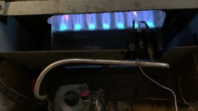 Cozy LP wall furnace. Problem: pulsating flames. Recommendations appreciated