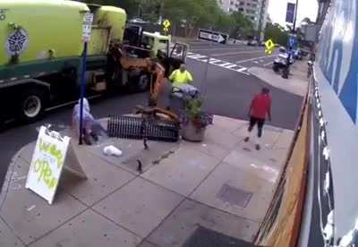 WCGW If I try to use heavy machinery right beside an occupied bench?