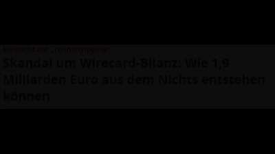 Wirecard is gone
