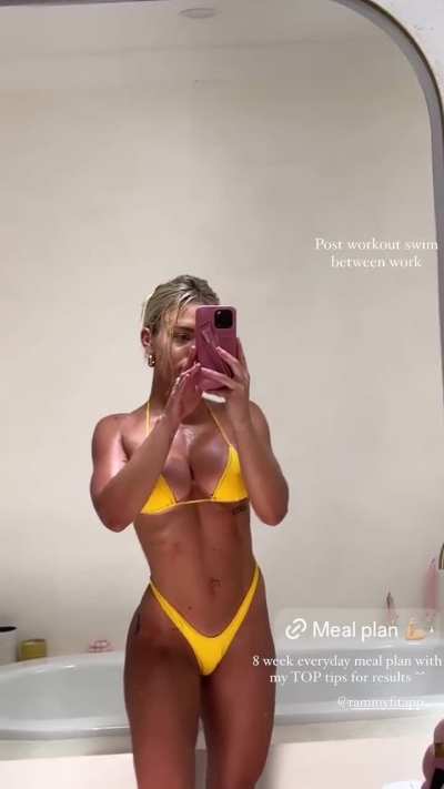 &lsquo;Post workout swim between work&rsquo; | IG January 2025