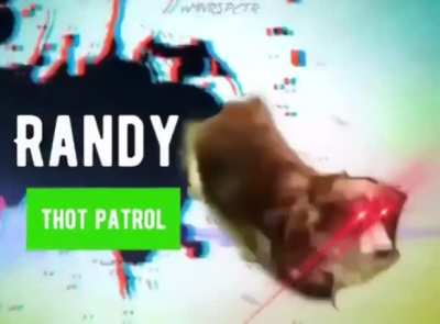 Randy deserves a brandy
