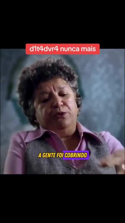 Nunca esque&ccedil;a dos bandidos de farda. Nunca. Esque&ccedil;a. 