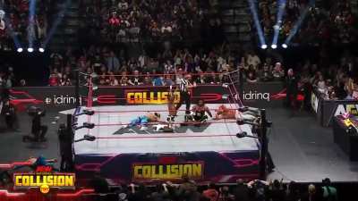 [AEW Collision Spoilers] Finish to the $200,000 4-Way Tag