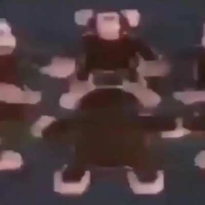 Mono en baja resolución dando vueltas jajajjaj