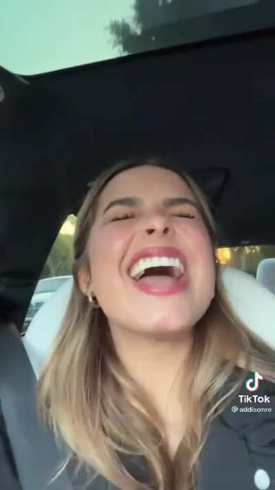 Addison Rae tongue