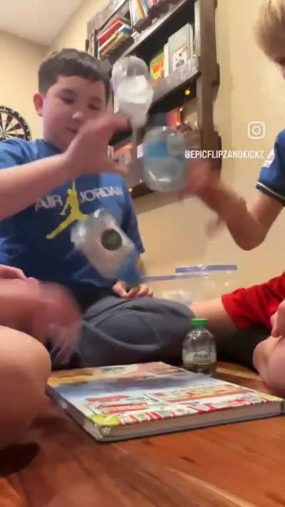 Excited scream