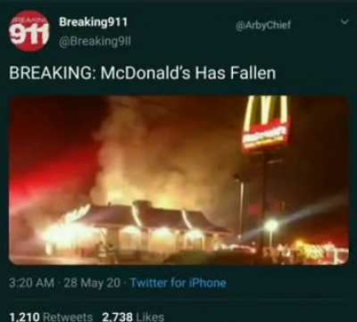 Mcdonalds is gone