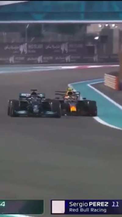 And Perez took that personally