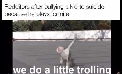 we do a little trollin
