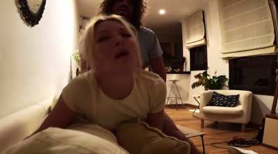 I can&rsquo;t handle it, he made me cum like a slut