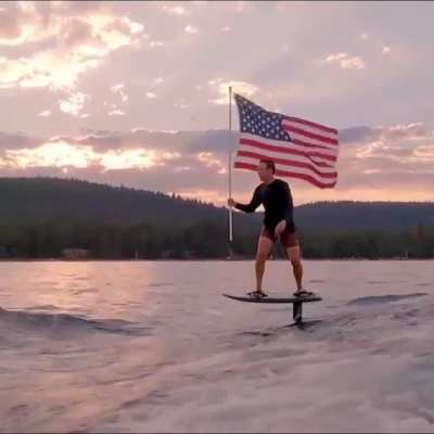 Mark Zuckerberg attempting to be patriotic on Independence Day