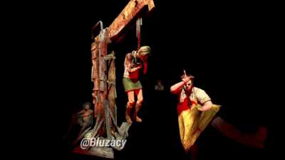 Playing against Leatherface in a nutshell