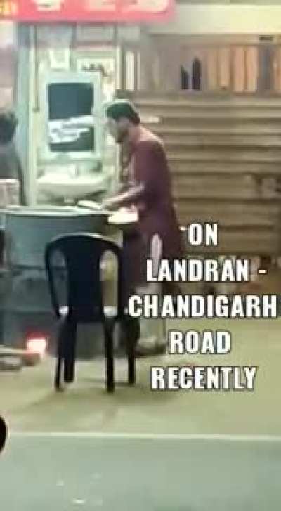 Is this acceptable? Now in chd too. I thought it was limited to UP or backward areas