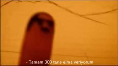 Lanet olsun canım elma çekti...